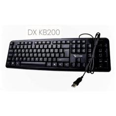 Imagem de Teclado Duex Usb Kd-101l Dx Kb200 Preto