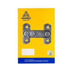 Imagem de cartela fecho para janela de madeira zincado alianca