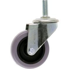 Imagem de Rodizio Parafuso Fixo Roscado 4 Polegadas 100mm Starfer