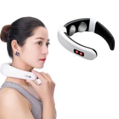 Imagem de Massageador elétrico de pescoço portátil USB sem fio com ponto de gati