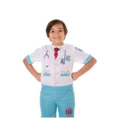 Imagem de Fantasia Medico Curto Infantil, Fantasia Carnaval, Doctor - Fantasia B