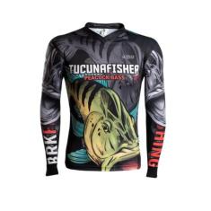 Imagem de Camiseta de pesca Brk River Monster Tucuna Fisher Gola Confort V
