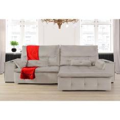 Imagem de Sofá Fusion 3.00M Elétrico Com Usb E Vibro Massagem - Sofisticato