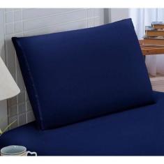 Imagem de Jogo De Lençol Solteiro 2 Peças Com Elástico Microfibra 170 Fios - Azu