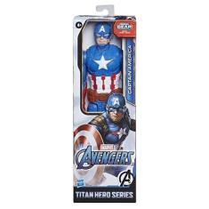 Imagem de Boneco Capitão América Marvel Titan Hero Series Hasbro