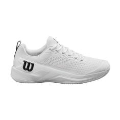 Imagem de WILSON Tênis masculino Rush Pro 4.5, Branco/preto, 39
