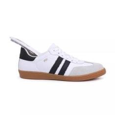 Imagem de Tênis Feminino Marina Mello Couro Branco - 12154-Feminino