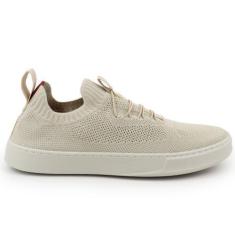 Imagem de Tenis Knit em tecido, super leve pratico e confortavel - BayShore, Beg
