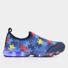 Imagem de Tênis Infantil Ortopé Com Led Masculino-Masculino