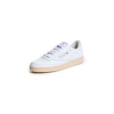 Imagem de Reebok Tênis feminino Club C 85 Vintage, Branco/giz/lilás infundido, 36