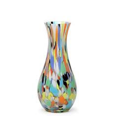 Imagem de Vaso 83 Multicor Colorido Murano Cristais Cadoro