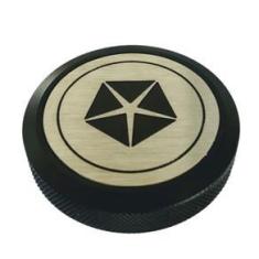 Imagem de Tampa De Radiador Billet Black Dodge