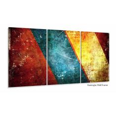 Imagem de Quadro Decorativo Quarto Fundo Colorido Abstrato 120x60 mos