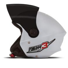 Imagem de Capacete Moto Aberto Urbano Pro Tork New Liberty 3 Three Motociclista 