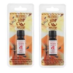 Imagem de Kit Perfume Patchouli Wind Mistery Rugol - 2 Unidades Com 5ml  Cada