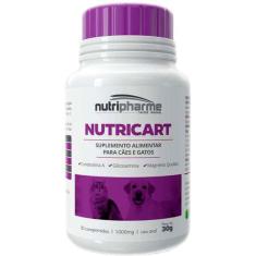 Imagem de Nutricart 1000 Suplemento Alimentar Nutripharme 30 Comprimidos
