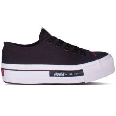 Imagem de Tenis Coca Cola Cc2014 Daytona Plataforma Feminino-Feminino