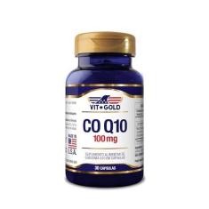 Imagem de CoQ10 Coenzima Q10 100mg Vitgold 30 cápsulas