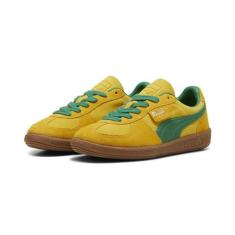 Imagem de PUMA Tênis masculino Palermo, Amarelo Pelé/Amarelo Sizzle/Verde Arquivo, 39