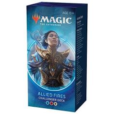 Imagem de Allied Fires Deck | Magic: The Gathering Challenger Deck 2020 | Pronto para torneios | 75 cartas + fichas