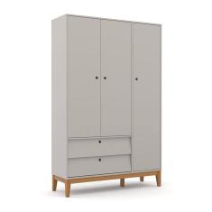 Imagem de Guarda Roupa Infantil 3 Portas e 2 Gavetas Unique - Matic Móveis