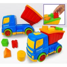 Imagem de Caminhãozinho Happy Didático Usual Unissex Forma Geométrica - Usual Br