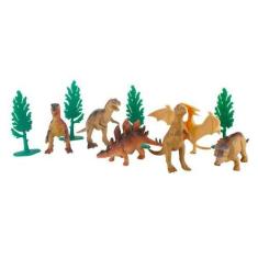Imagem de Kit Dinossauros Miniaturas Com 10 Peças - Etitoys