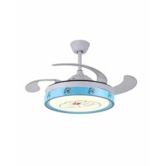 Imagem de Ventilador De Teto Retrátil Infantil Led Bluetooth Gato
