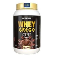 Imagem de Whey Grego Coffee Cream 900g Nutrata Sabor Chocolate