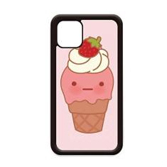 Imagem de Capa de sorvete com expressão de creme de morango para iPhone 11 Pro Max para Apple Mobile Case
