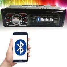 Imagem de Rádio MP3 Player Automotivo USB SD Card AUX FM WMA RCA com Bluetooth