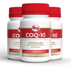Imagem de Kit 3 Coenzima COQ-10 Vitafor 30 Cápsulas