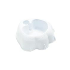 Imagem de Bebedouro Para Cães Com Suporte Garrafa Pet Pequeno Branco - Contrera