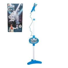 Imagem de Microfone Com Pedestal Infantil Star Voice Azul - Zoop Toys - Ravi Pre