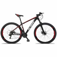 Imagem de Bicicleta 27 Marchas KSW XLT Aro 29  Câmbio Altus Freio Hidráulico MTB 32r