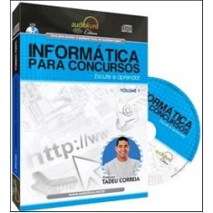 Imagem de Informática para Concursos Vol. 1 - Audiolivro - Correia, Tadeu - 9788580080117