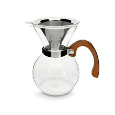Imagem de Passador de Café em Vidro 650 ml com Coador em Aço Inox Mimo