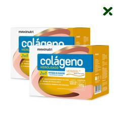 Imagem de Kit 02 Colágeno Hidrolisado Verisol 30 Sachês Manga Maracujá Loja Maxinutri
