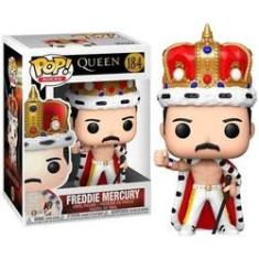 Imagem de Pop Funko 184 Freddie Mercury King Queen Live Aid