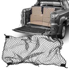 Imagem de Rede Elástica de Caçamba Para Contenção de Bagagem CargoFix Big CargoNet Universal Fiat Strada