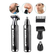 Imagem de Maquina Aparador Pelo Nariz Barba Cabelo Kemei Km6511