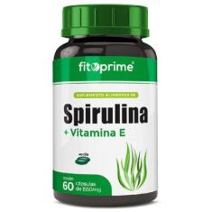 Imagem de Spirulina Com Vitamina E 60 Cápsulas Fitoprime