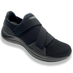 Imagem de Tenis Feminino Slip On Calc Facil Fit Adrun Caminhada Leve-Feminino