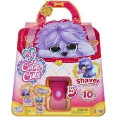 Imagem de Pequenos animais de estimação s | Scruff-a-Luvs Cutie Cuts! Barbear, Revelar e Estilo, Pelúcia Resgate Animal de Estimação - Cachorrinho Roxo