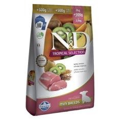 Imagem de Ração N&D Tropical Selection Para Cães Puppy Mini Suino Leve 2,5Kg E P