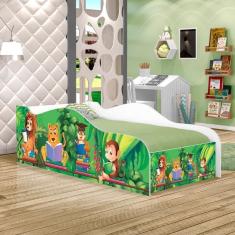 Imagem de Mini Cama Fun Safari E Zoológico Infantil Com Colchão