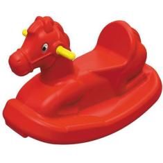 Imagem de Gangorra Infantil Cavalinho Pocotó Vermelho - Xalingo