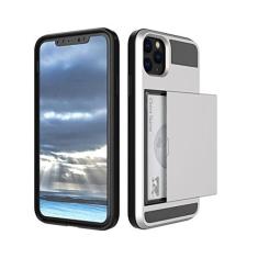Imagem de Slot de cartão de crédito de carteira deslizante capa de telefone para iphone 13 12 11pro max xr xs max x 8 7 plus edge tpu capa traseira à prova de choque, t14, para iphone xs max