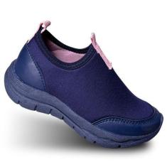 Imagem de Tênis Infantil de Menina Sem Cadarço Confortável Resistente WorldColor