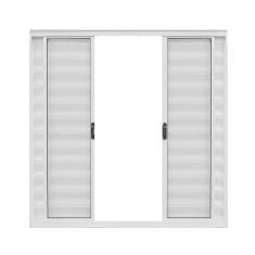 Imagem de Janela De Alum nio Veneziana 100x150cm 6 Folhas Hale Esquadri